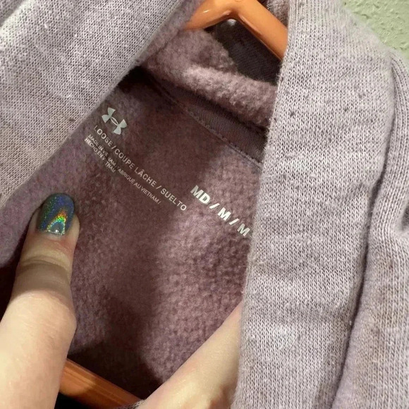 Under Armour Hoodie Color Purple - Picture 3 of 4